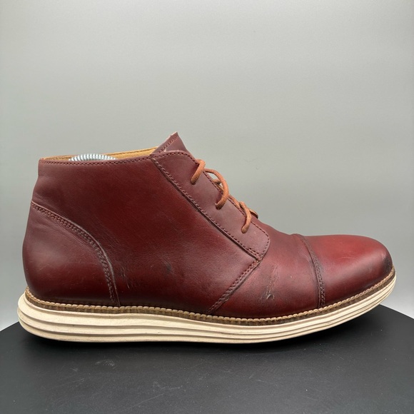 cole haan dress boots mens Cole Haan Men's Øriginal Grand Remastered Waterproof Chukka Boots - Brown main image 1